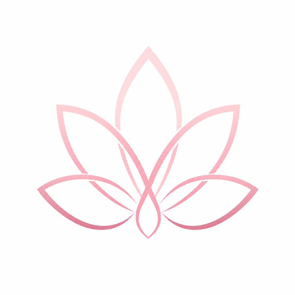 美妆花瓣线性标识灵感 - Logo 品牌灵感