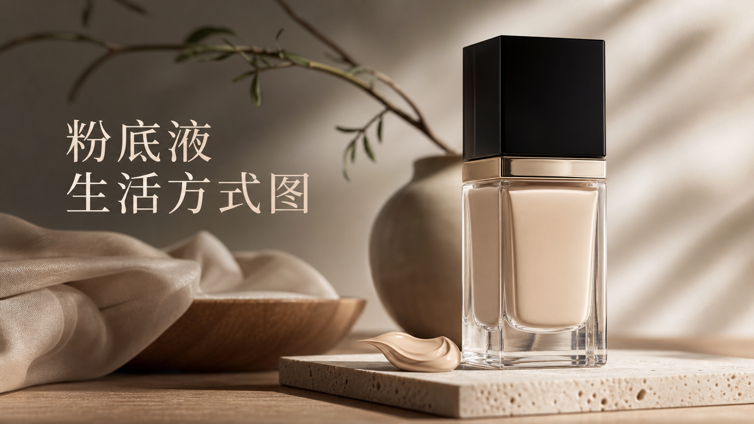 粉底液生活方式图 - 美妆护肤