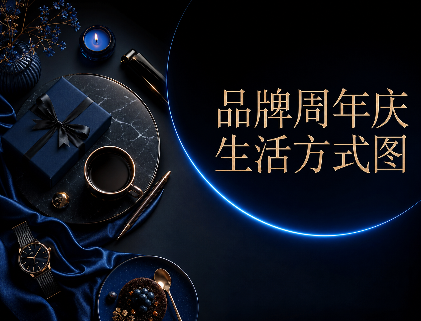 品牌周年庆生活方式图 - 活动海报
