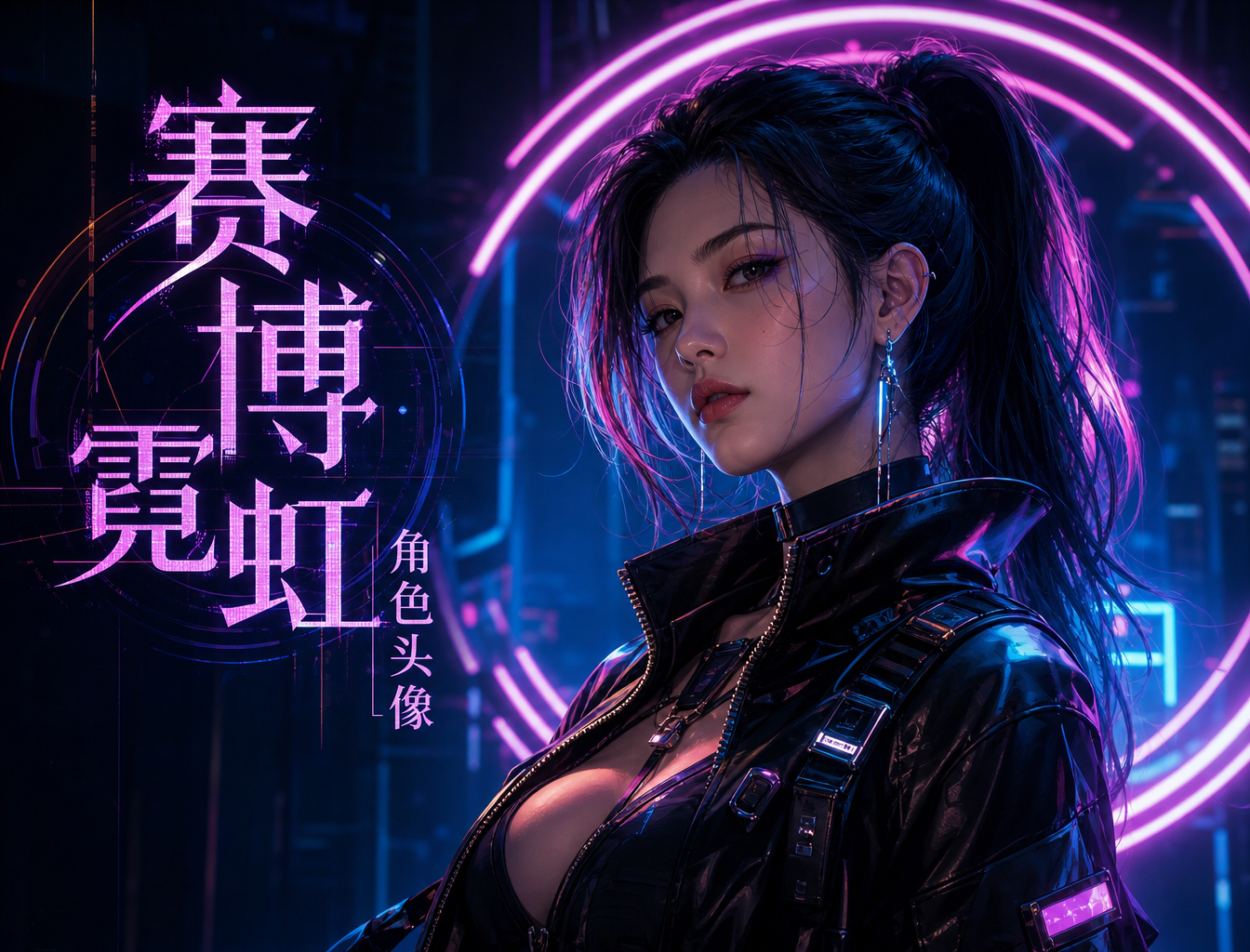 IP 角色头像 - 账号头像、角色设定、IP 插画、游戏角色和社媒身份视觉。
