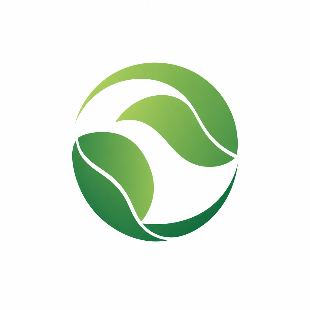 环保叶片标识灵感 - Logo 品牌灵感