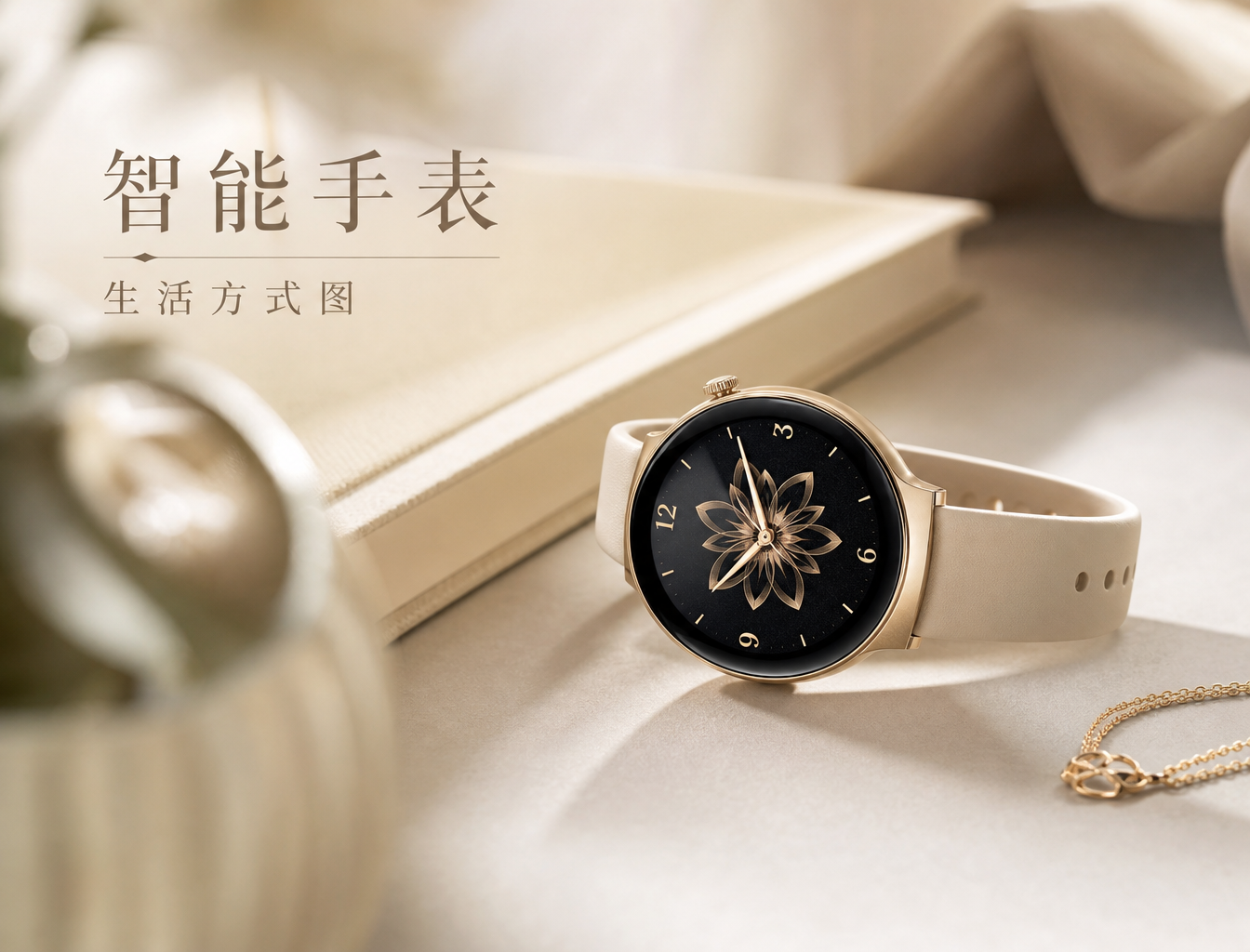 智能手表生活方式图 - 电商产品图