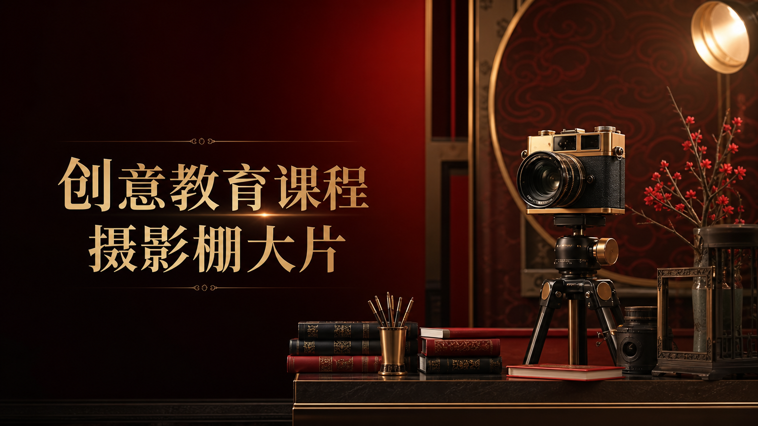 创意教育课程摄影棚大片 - 教育课程