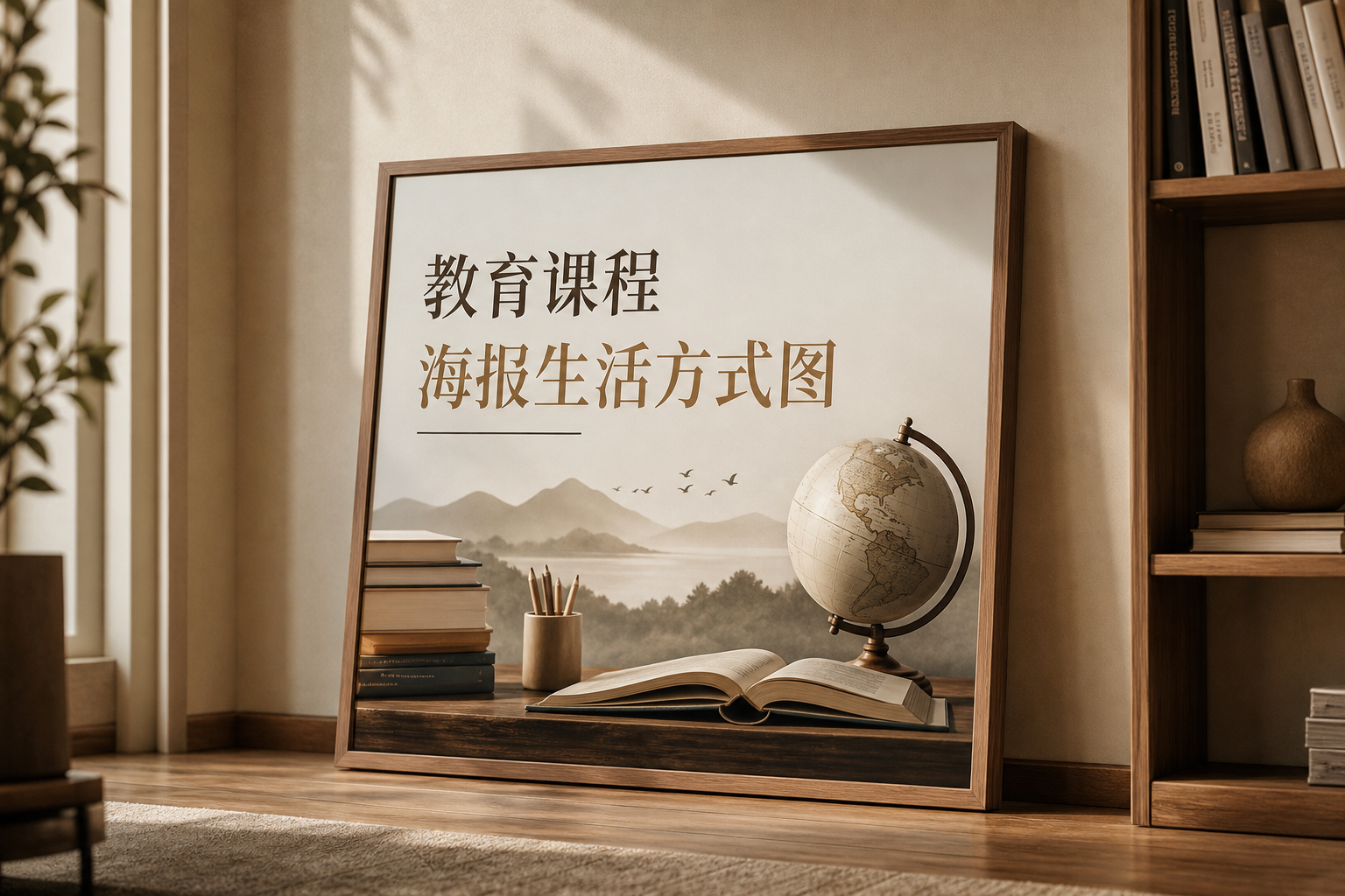 教育课程海报生活方式图 - 教育课程