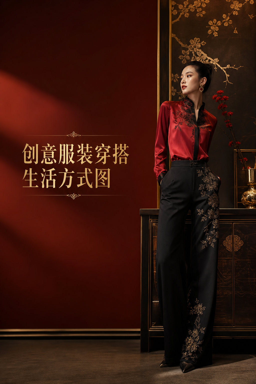 创意服装穿搭生活方式图 - 服装穿搭