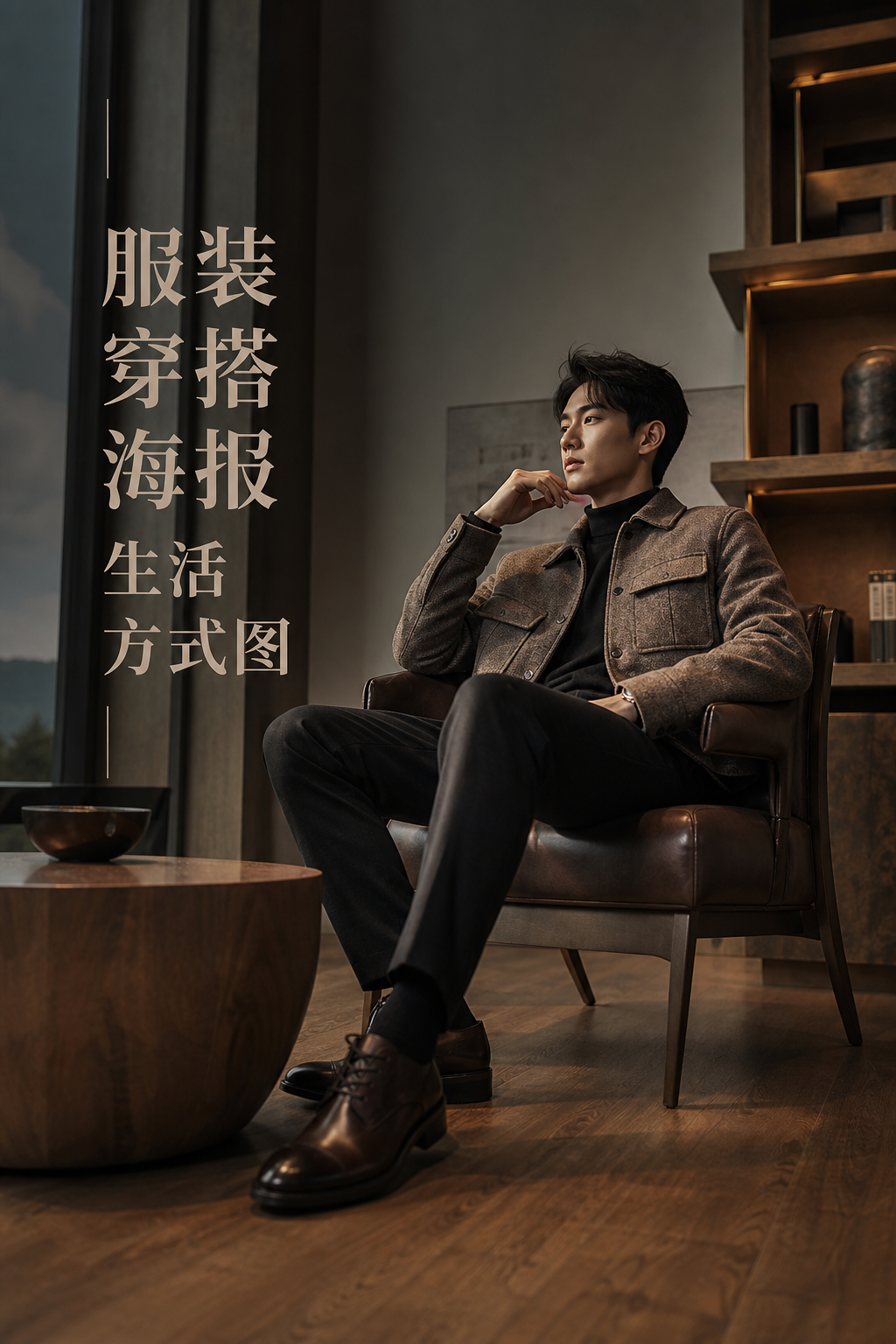 服装穿搭海报生活方式图 - 服装穿搭