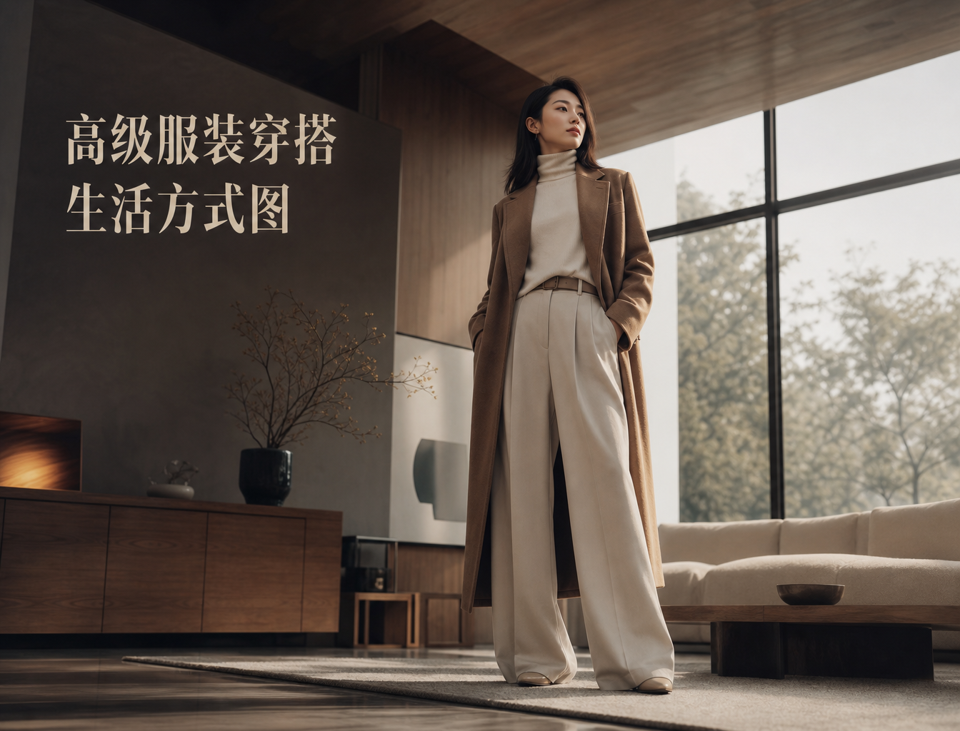 高级服装穿搭生活方式图 - 服装穿搭