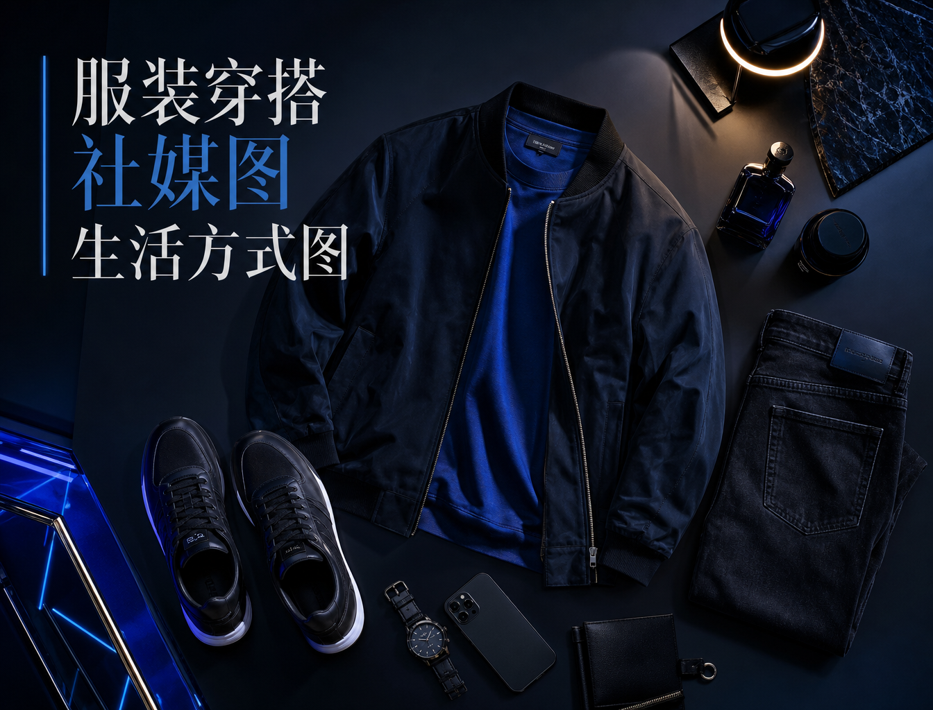服装穿搭社媒图生活方式图 - 服装穿搭