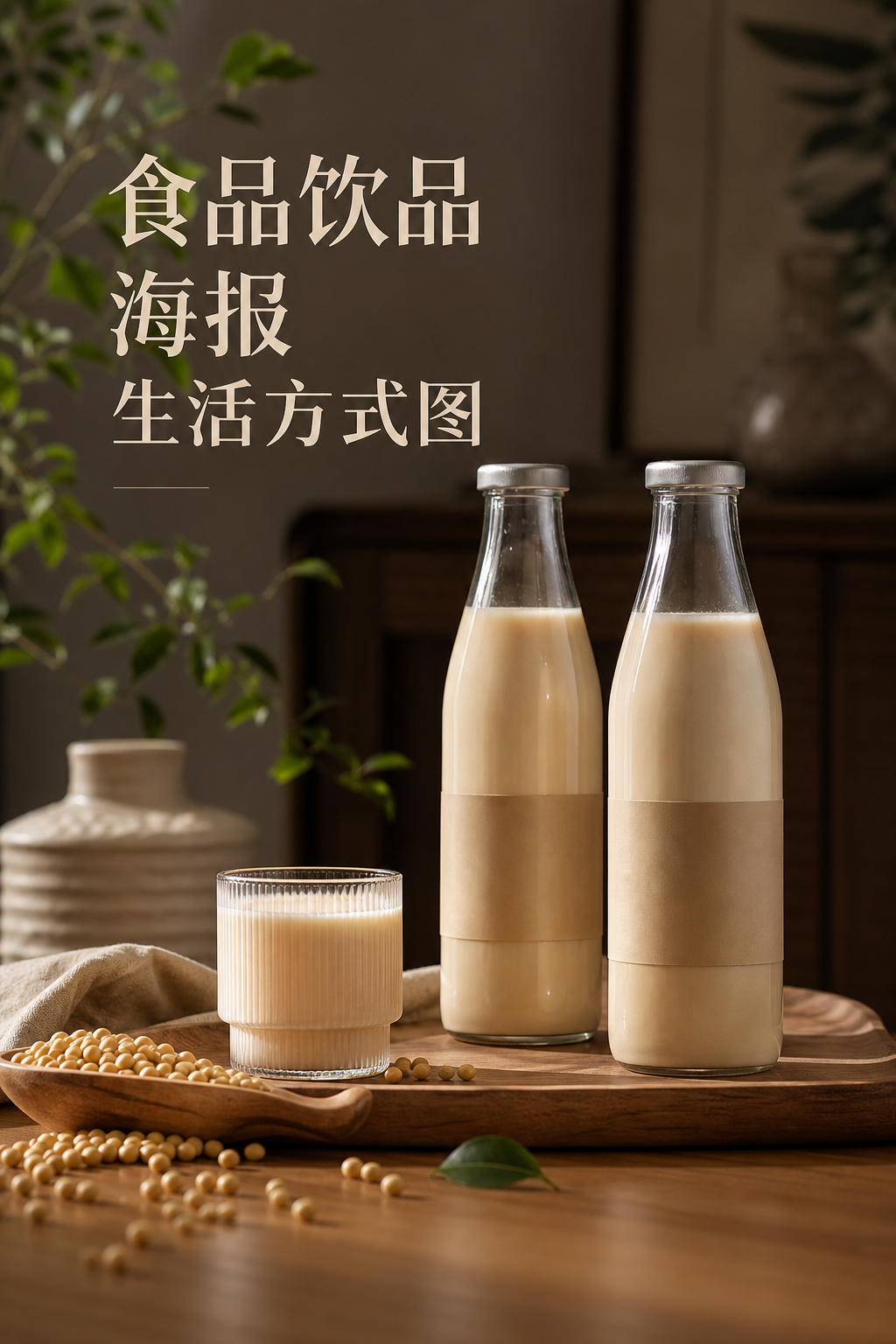 食品饮品海报生活方式图 - 食品饮品
