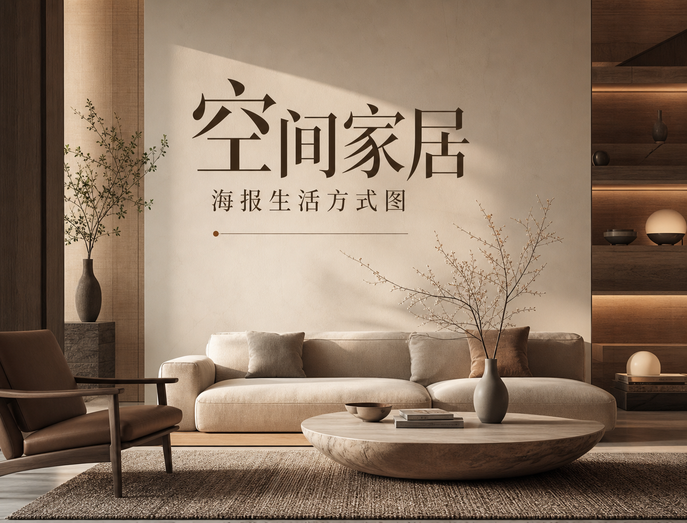 空间家居海报生活方式图 - 空间家居