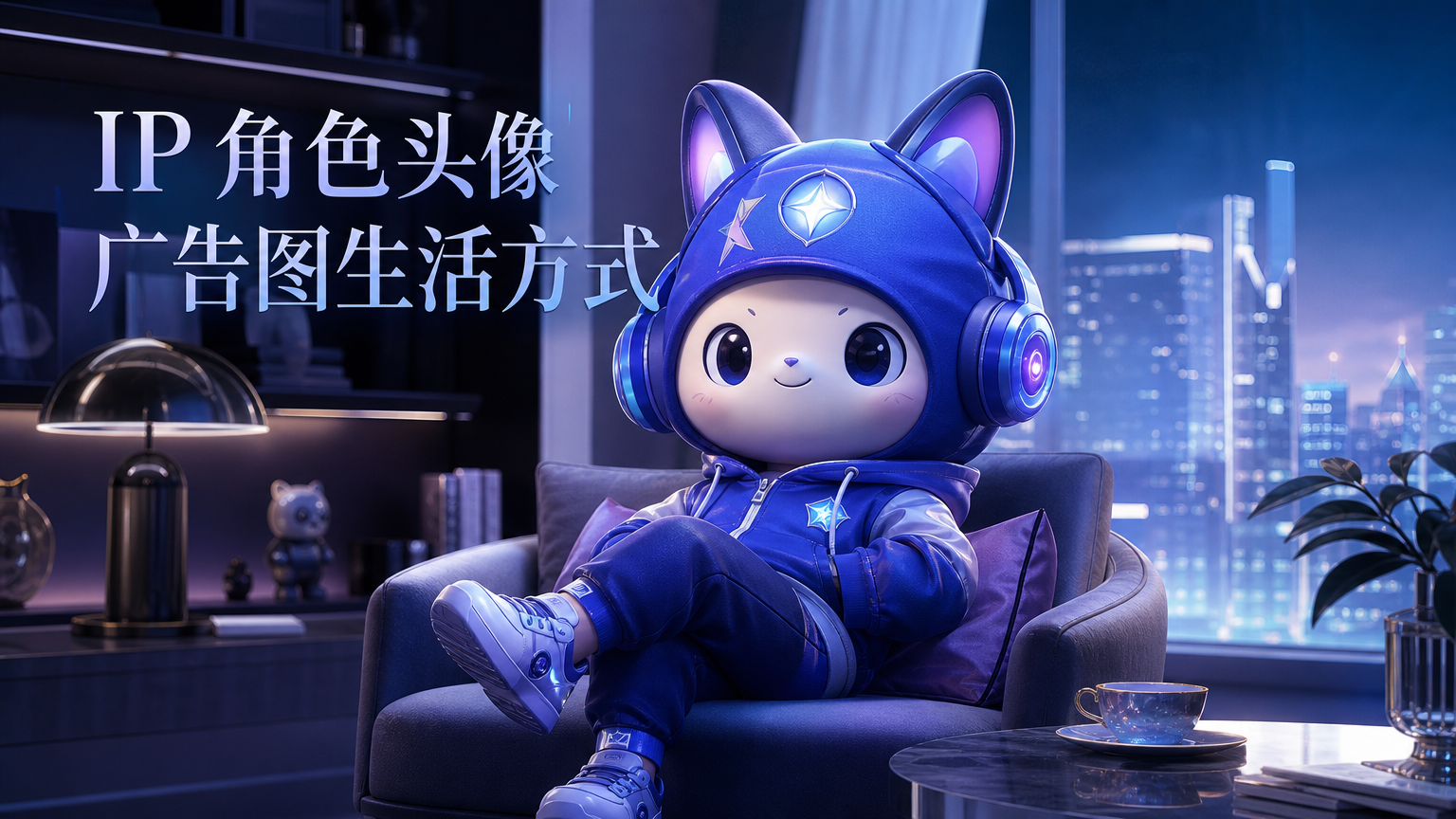 IP 角色头像广告图生活方式图 - IP 角色头像