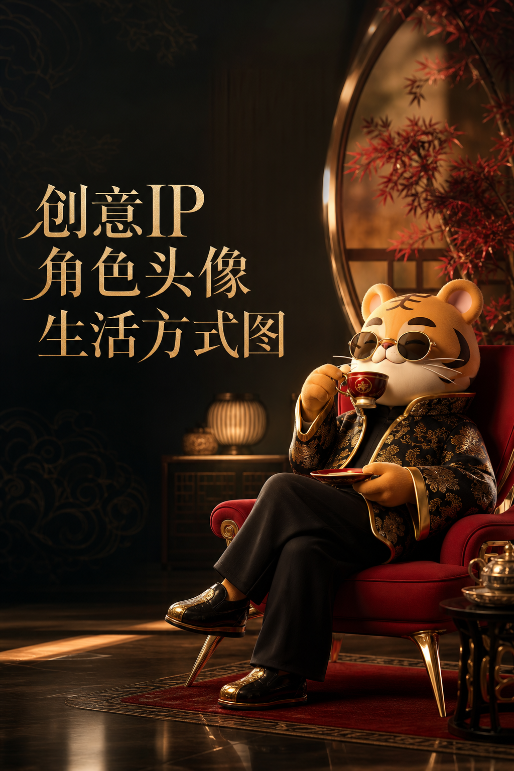创意IP 角色头像生活方式图 - IP 角色头像