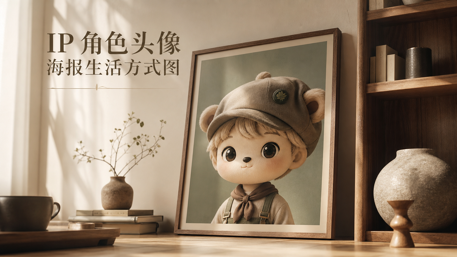 IP 角色头像海报生活方式图 - IP 角色头像