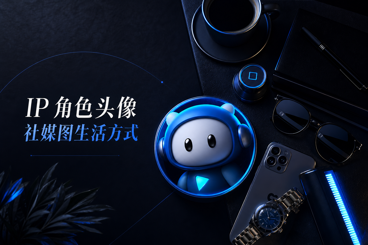 IP 角色头像社媒图生活方式图 - IP 角色头像