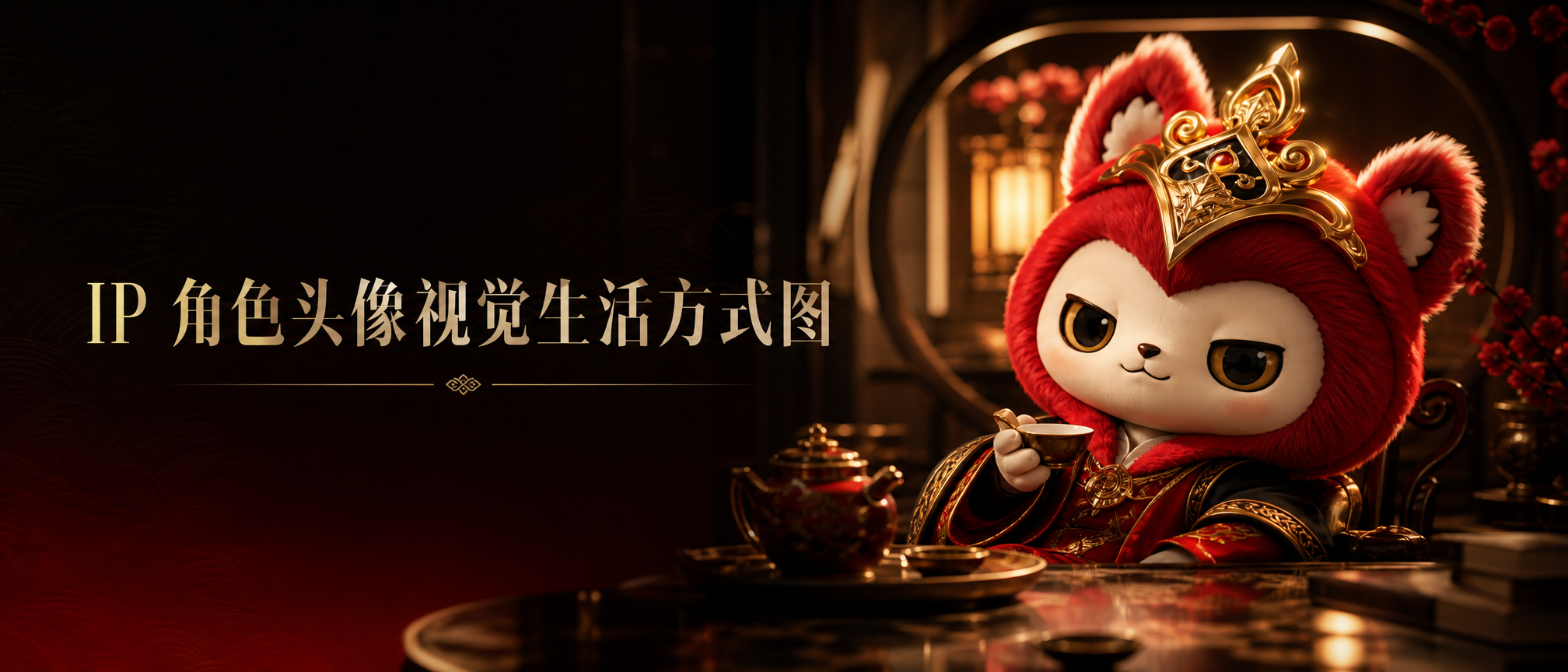 IP 角色头像视觉生活方式图 - IP 角色头像