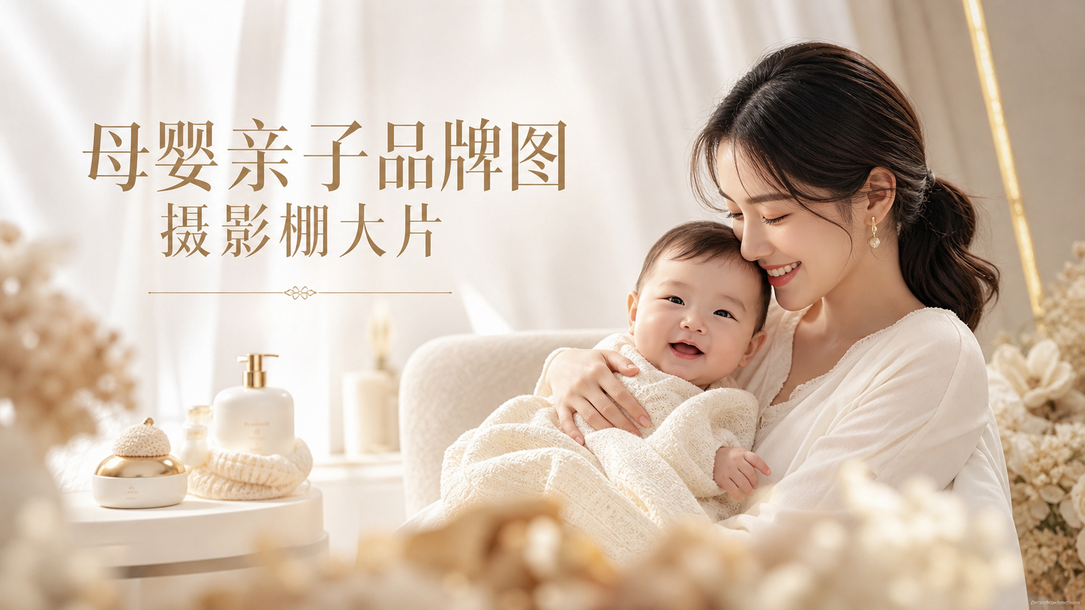 母婴亲子品牌图摄影棚大片 - 母婴亲子