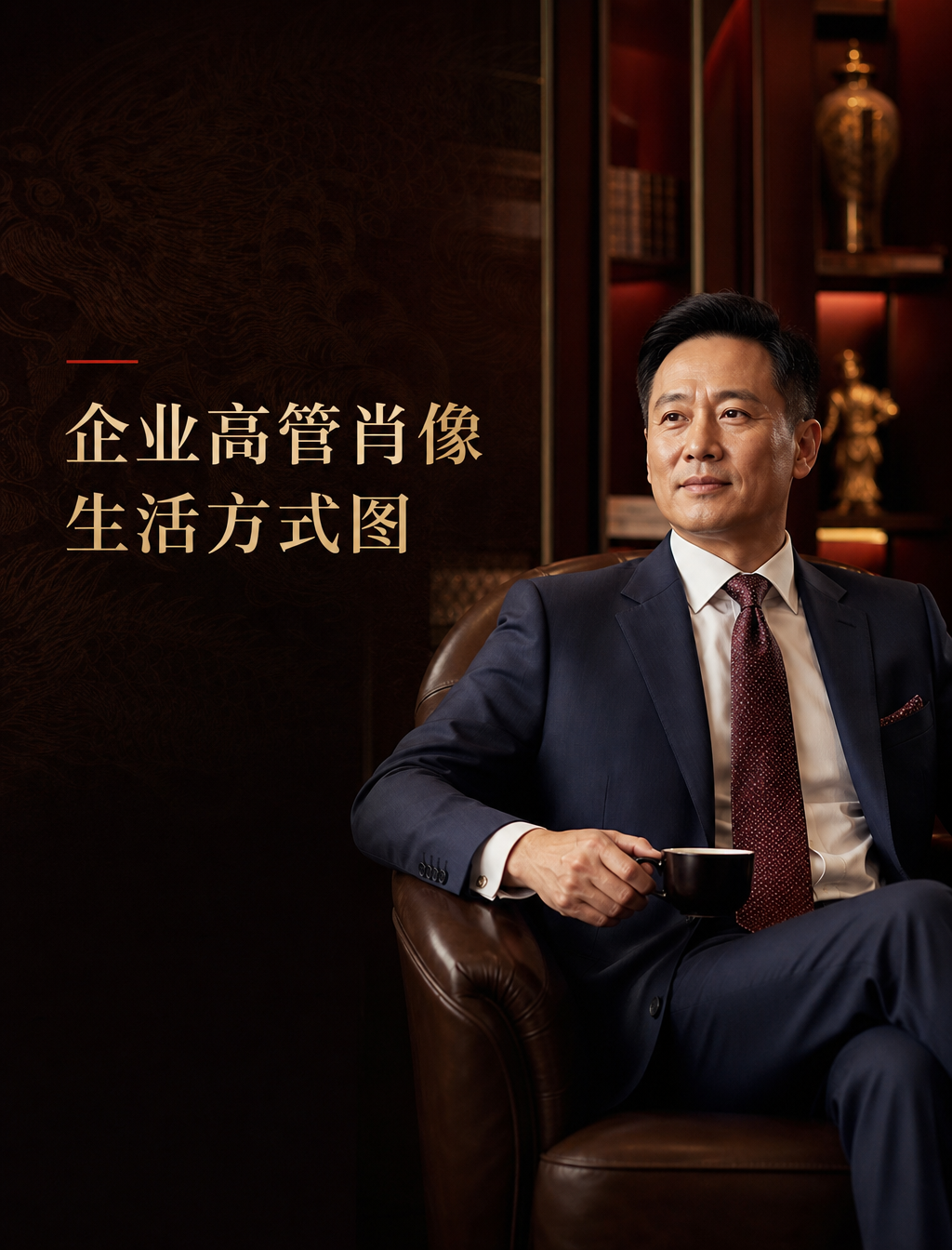 企业高管肖像生活方式图 - 人像写真