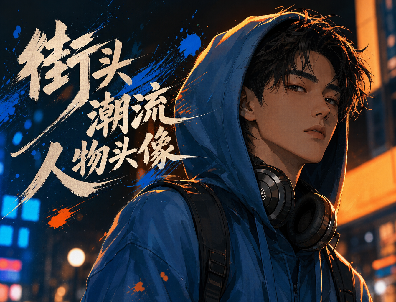 街头潮流人物头像 - IP 角色头像