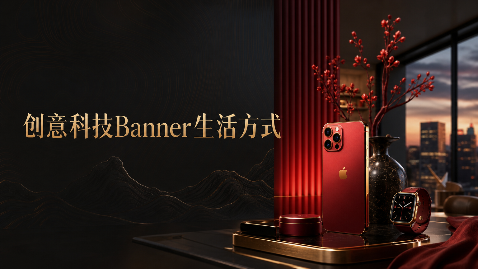 创意科技Banner生活方式图 - 科技Banner