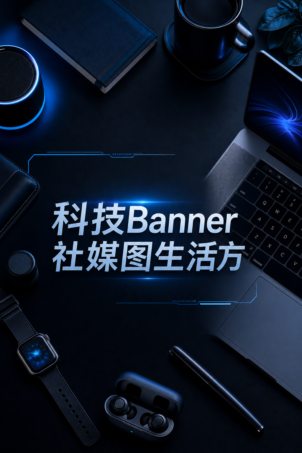 科技Banner社媒图生活方式图 - 科技Banner