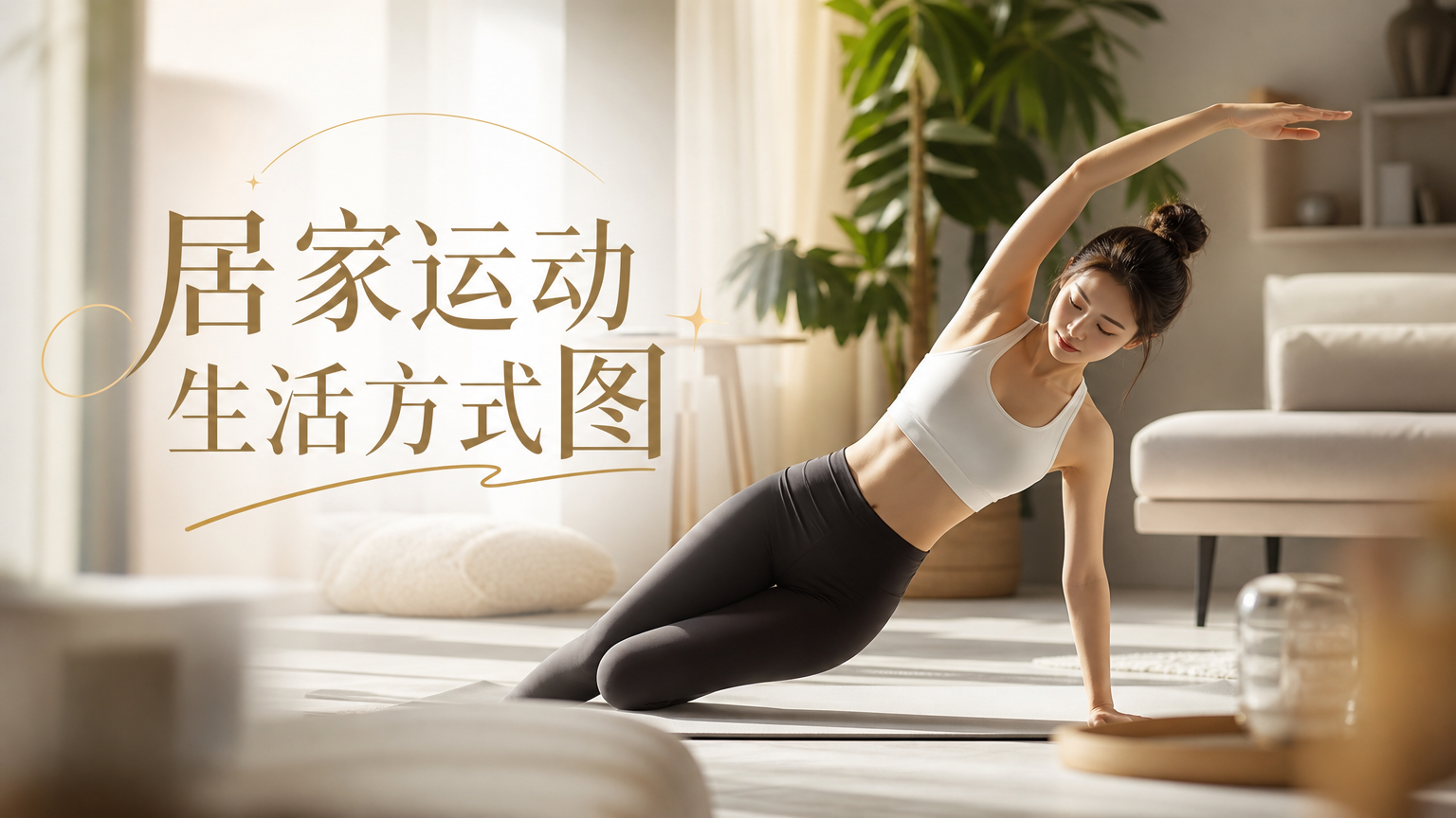 居家运动生活方式图 - 小红书封面