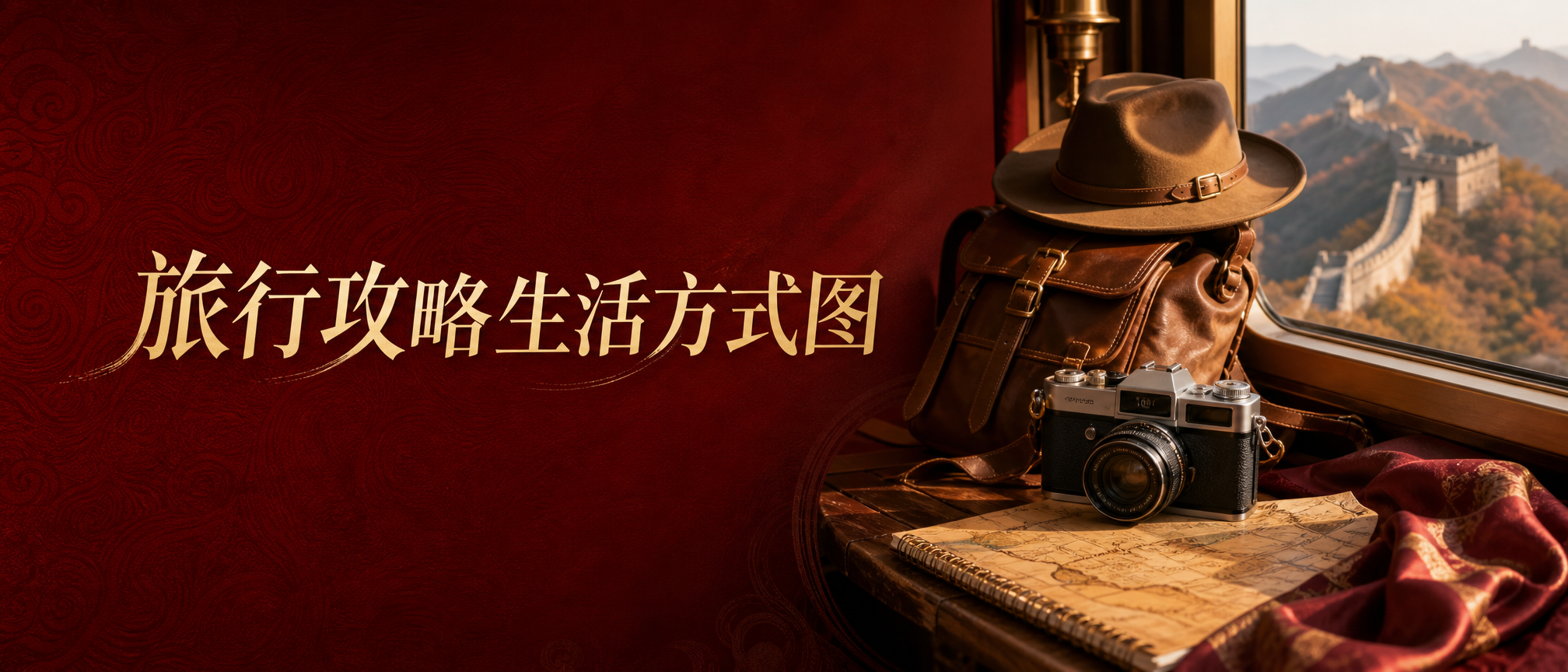 旅行攻略生活方式图 - 小红书封面